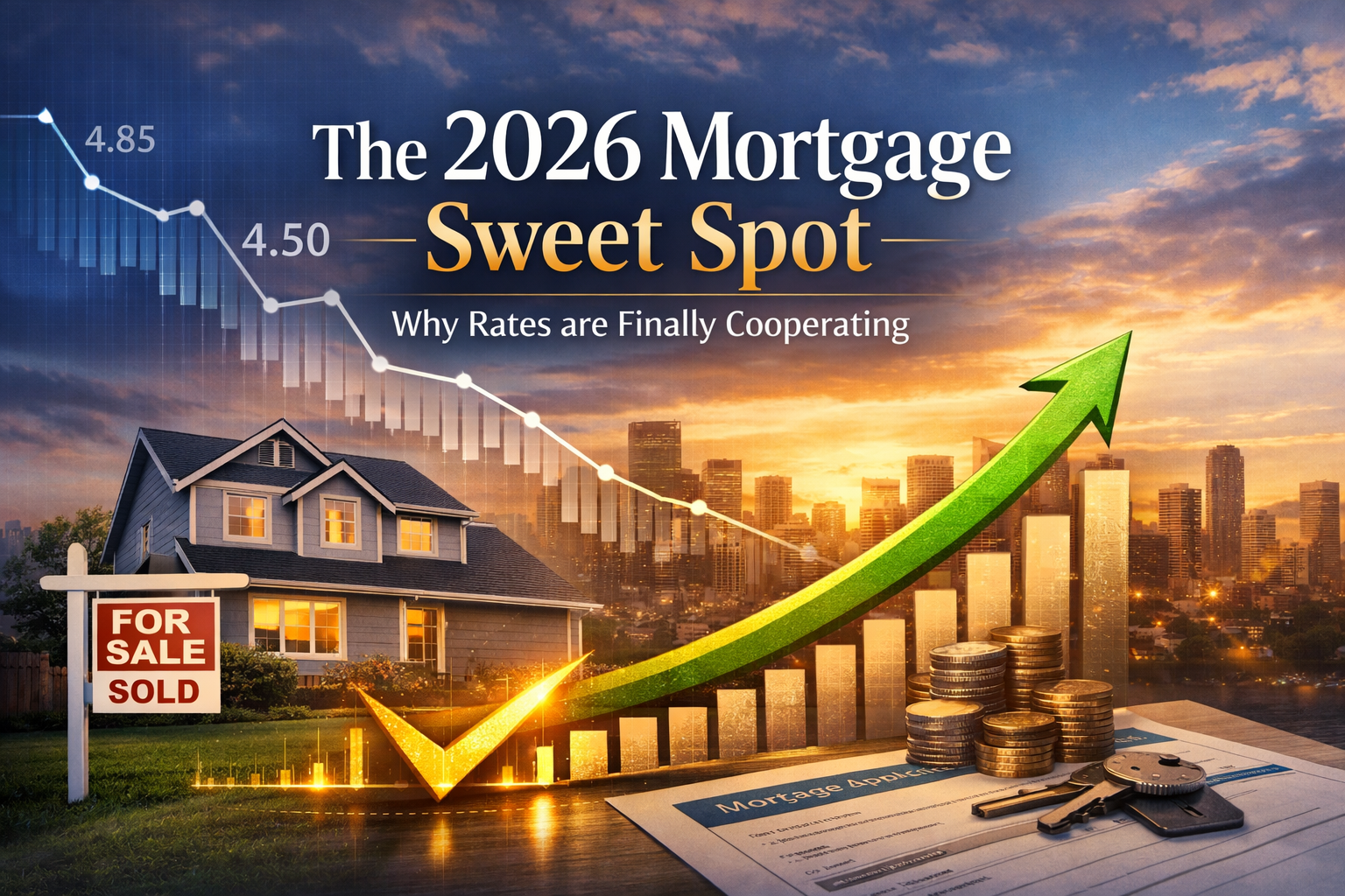 Homebuyer reviewing 2026 mortgage rate trends and planning to lock in a favorable home loan rate.