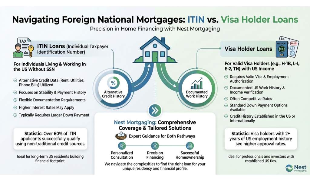 Comprehensive Coverage: ITIN Loans and Visa Holder Loans