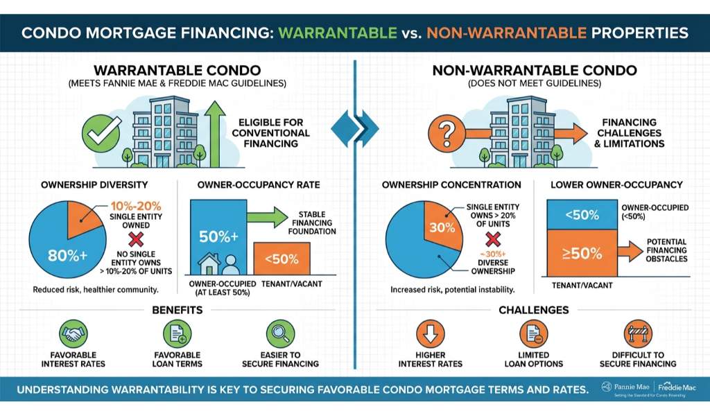 Warrantable vs. Non-Warrantable Condos