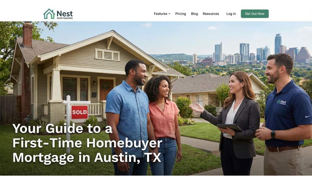Your Guide to a First-Time Homebuyer Mortgage in Austin, TX